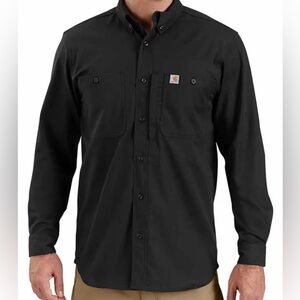 Carhartt Relaxed Fit  Utility Long Sleeve Utility Button Down Shirt Men’s Small